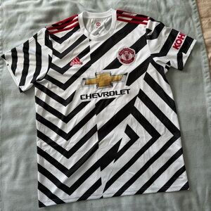 Manchester United Jersey (Black & White) - EUC